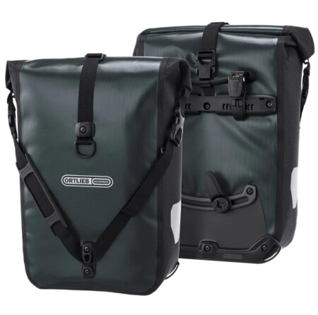 Ortlieb F6305 Sport-Roller Classıc Ön Bisiklet Çanta 29L Asphalt-Siyah - 1