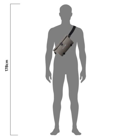 Ortlieb Velo Sling F9955 Gidon Ve Omuz Çanta 3L Kum Rengi - 12