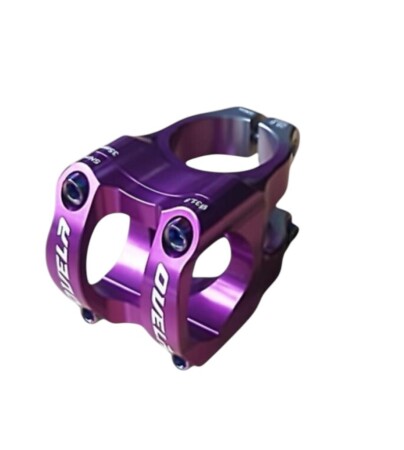 Ovela Bisiklet Gidon Boğazı 31.8mm Mor-Gümüş - 1