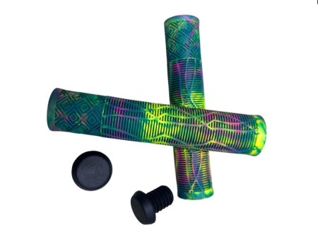 Ovela Bisiklet Elcik Uzun 165mm Gökkuşağı-Rainbow - 2