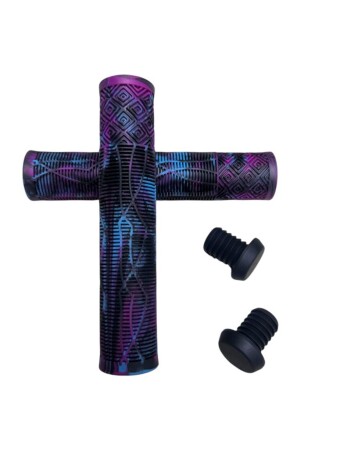 Ovela Bisiklet Elcik Uzun 165mm  Mor-Siyah-Mavi - 2