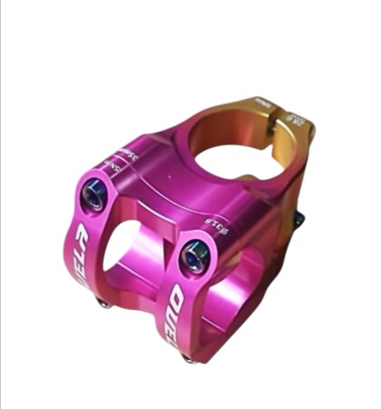 Ovela Bisiklet Gidon Boğazı 31.8mm Pembe-Sarı - 1