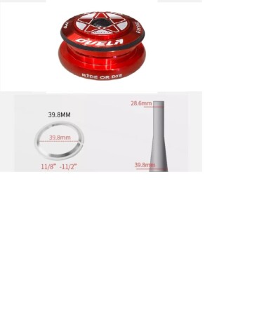 Ovela Rulmanlı Furş Takımı Taper Kırmızı (Konik Tip) Maşa - Normal Kadro - 6