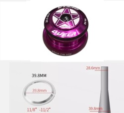 Ovela Rulmanlı Furş Takımı Taper Mor (Konik Tip) Maşa - Normal Kadro - 7