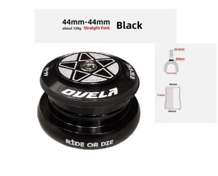 Ovela Rulmanlı Furş Takımı Taper Siyah (Konik Tip) Maşa - Normal Kadro - 4