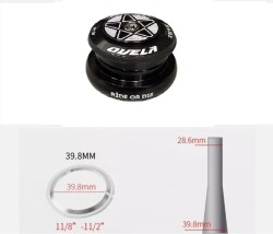 Ovela Rulmanlı Furş Takımı Taper Siyah (Konik Tip) Maşa - Normal Kadro - 5