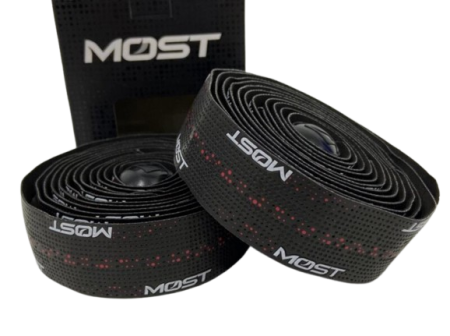 Pinarello MOST UltraGrip Evo Gidon Bandı Silikon Siyah-Kırmızı - 1