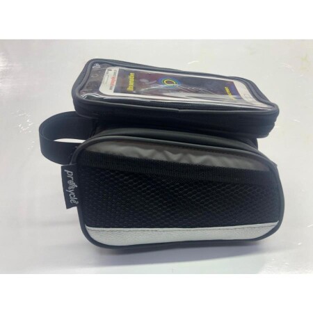 Procycle PC-250 Kadro Üstü Heybe Çanta Telefonluklu Gümüş - 1