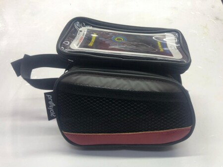 Procycle PC-250 Kadro Üstü Heybe Çanta Telefonluklu Kırmızı - 1