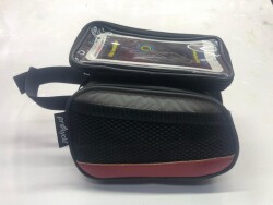 Procycle PC-250 Kadro Üstü Heybe Çanta Telefonluklu Kırmızı