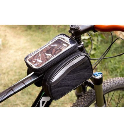 Procycle PC-250 Kadro Üstü Heybe Çanta Telefonluklu Mavi - 4