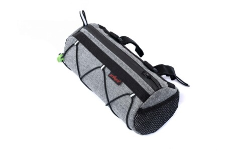 Procycle Pc-795 Bisiklet Gidon Çantası Yatay Silindir - Gri - 1