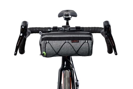 Procycle Pc-795 Bisiklet Gidon Çantası Yatay Silindir - Gri - 4