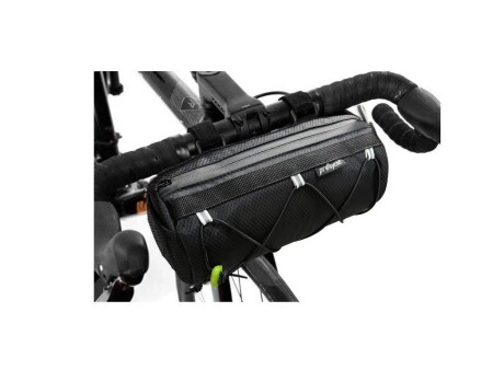 Procycle Pc-795 Bisiklet Gidon Çantası Yatay Silindir - Siyah - 5