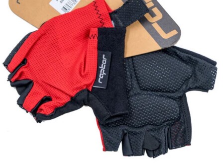 Raptor Bisiklet Eldiveni Kırmızı Beden XL Fileli - 2