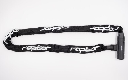 Raptor Bisiklet Zincir Kilit Anahtarlı 120cm - 4 mm Kalınlık - 1