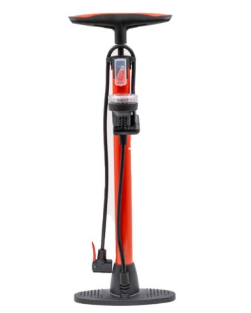 Raptor Göstergeli Ayaklı Pompa ZF-809C Kırmızı - 1