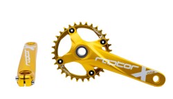 Raptor Hollowtech Aynakol 32 Dişli - Gold - Raptor