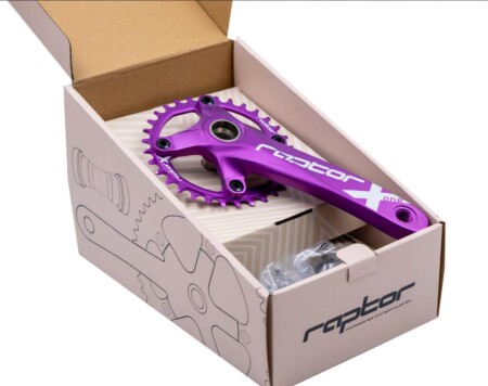 Raptor Hollowtech Aynakol 32 Dişli - Mor - 3