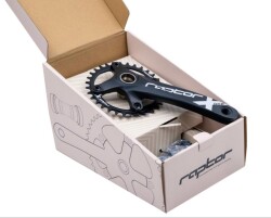 Raptor Hollowtech Aynakol 32 Dişli - Siyah - 3