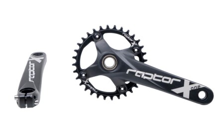 Raptor Hollowtech Aynakol 32 Dişli - Siyah - 1
