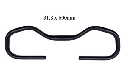 Raptor Kelebek Gidon HB-069P Mat Siyah 31.8mm - 2