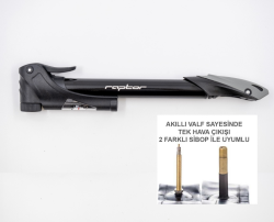 Raptor M21B-02 Akıllı Valf Presta ve Oto Sibop Uyumlu Pompa