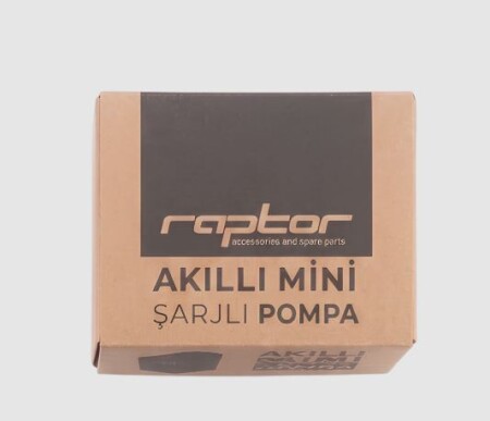 Raptor Mini Usb Şarjlı Pompa 120psi D15-04 - 6
