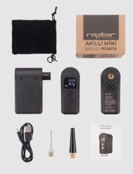 Raptor Mini Usb Şarjlı Pompa 120psi D15-04 - 7