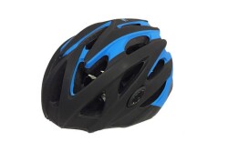 Raptor MV29 Kask Arka Led Lambalı Mat Siyah Mavi (M) Beden