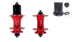 Raptor Ön Arka Göbek Seti 32 Delik 6 Vida Disk Kırmızı - 4