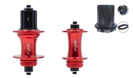 Raptor Ön Arka Göbek Seti 32 Delik Centerlock Disk Kırmızı - 4