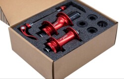 Raptor Ön Arka Göbek Seti 32 Delik Centerlock Disk Kırmızı - 3