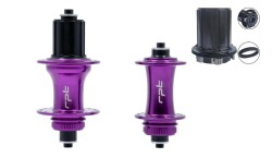 Raptor Ön Arka Göbek Seti 32 Delik Centerlock Disk Mor - 4