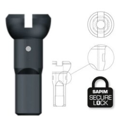Sapim Jant Tel Başlığı Polyax Brass Secure Lock - 4