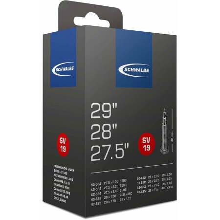 Schwalbe 27.5-28-29 İnce Sibop İç Lastik Sv19 - 40mm  - 1