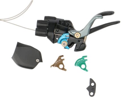 SCOTT Twinloc Down Clamp Süspansiyon Amortisör ve Sele BorusuKilit Kolu - 3