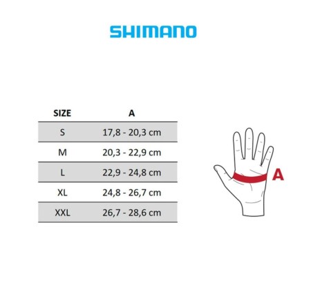 Shimano Advanced Siyah Kısa Eldiven Beden M - 3