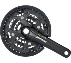 Shimano Alivo FC-T4010 Octalink Aynakol 3x9V 22/32/44T 175mm Siyah