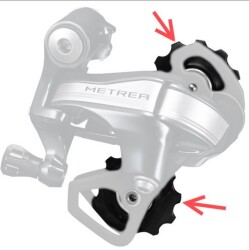 Shimano SLX RD-M7000/Metrea/RD-U5000 Arka Vites Makarası - Pulley Seti - 2