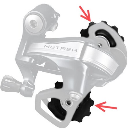 Shimano SLX RD-M7000/Metrea/RD-U5000 Arka Vites Makarası - Pulley Seti - 2