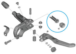 Shimano BL-M9120 / 8100 / 7100  Fren Kolu Yağ Diyafram - 4