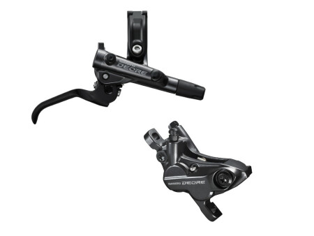Shimano Deore BL-M6100+BR-M6120 4 Piston Hidrolik Disk Fren Seti Arka - 1