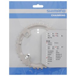 Shimano Deore FC-M532 / FC-M590  104mm BCD 36T  Orta Yaprak Dişlisi - 2