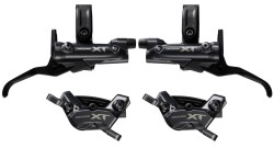 Shimano Deore XT BL-M8200+BR-M8220 4 Piston Ön Arka Hidrolik Disk Fren Seti