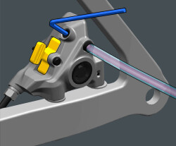 Shimano Dura Ace R9270 Hidrolik Disk Fren Kaliperi - 8