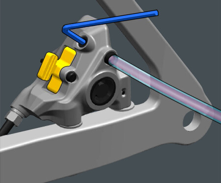 Shimano Dura Ace R9270 Hidrolik Disk Fren Kaliperi - 8