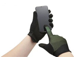 Shimano Explorer FF Lacivert Uzun Parmak Eldiven Beden S - 3