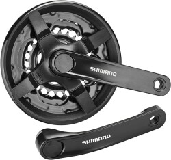 Shimano FC-TY301 Aynakol 33x7X8V Siyah 24/34/42T 170mm - SHIMANO