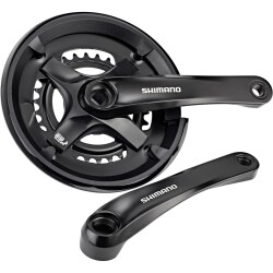 Shimano FC-TY501 Aynakol 2x7X8V Siyah 30/46T  170mm - 1